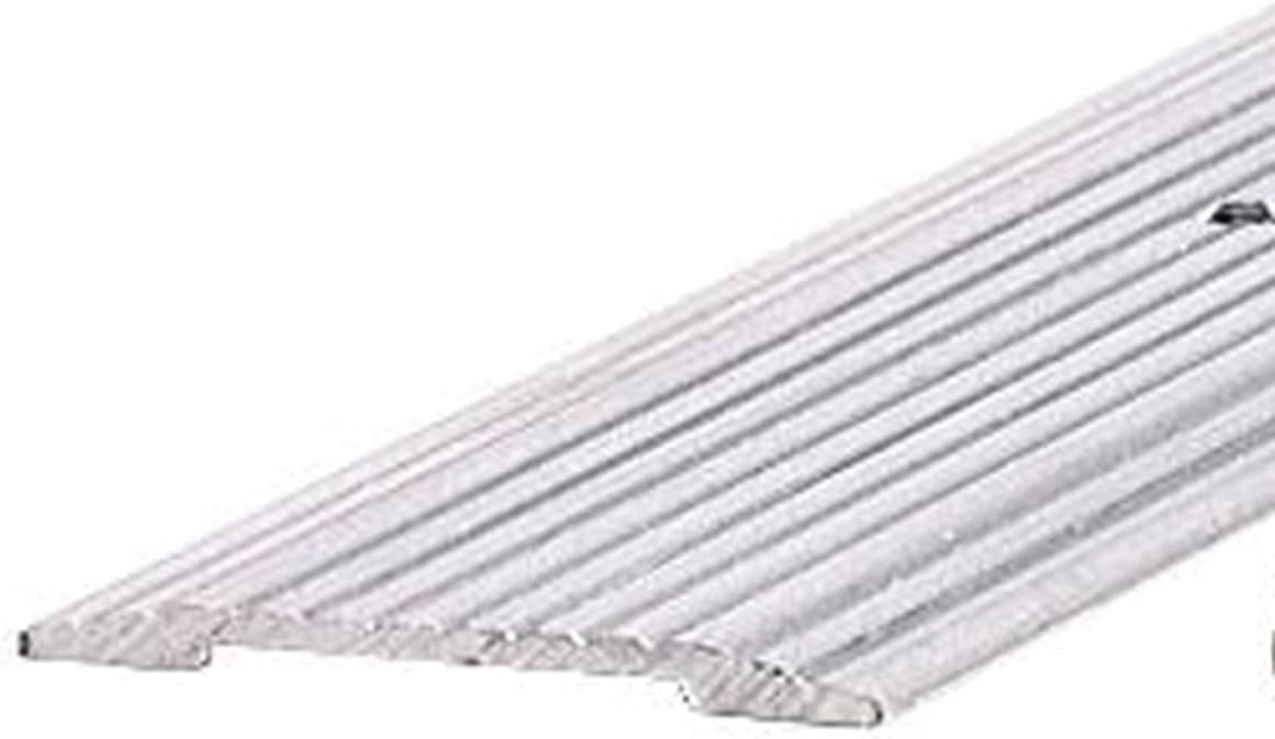 M-D Building Products 78014 Wide Fluted 1-1/4-Inch by 36-Inch Seam Binder, Silver