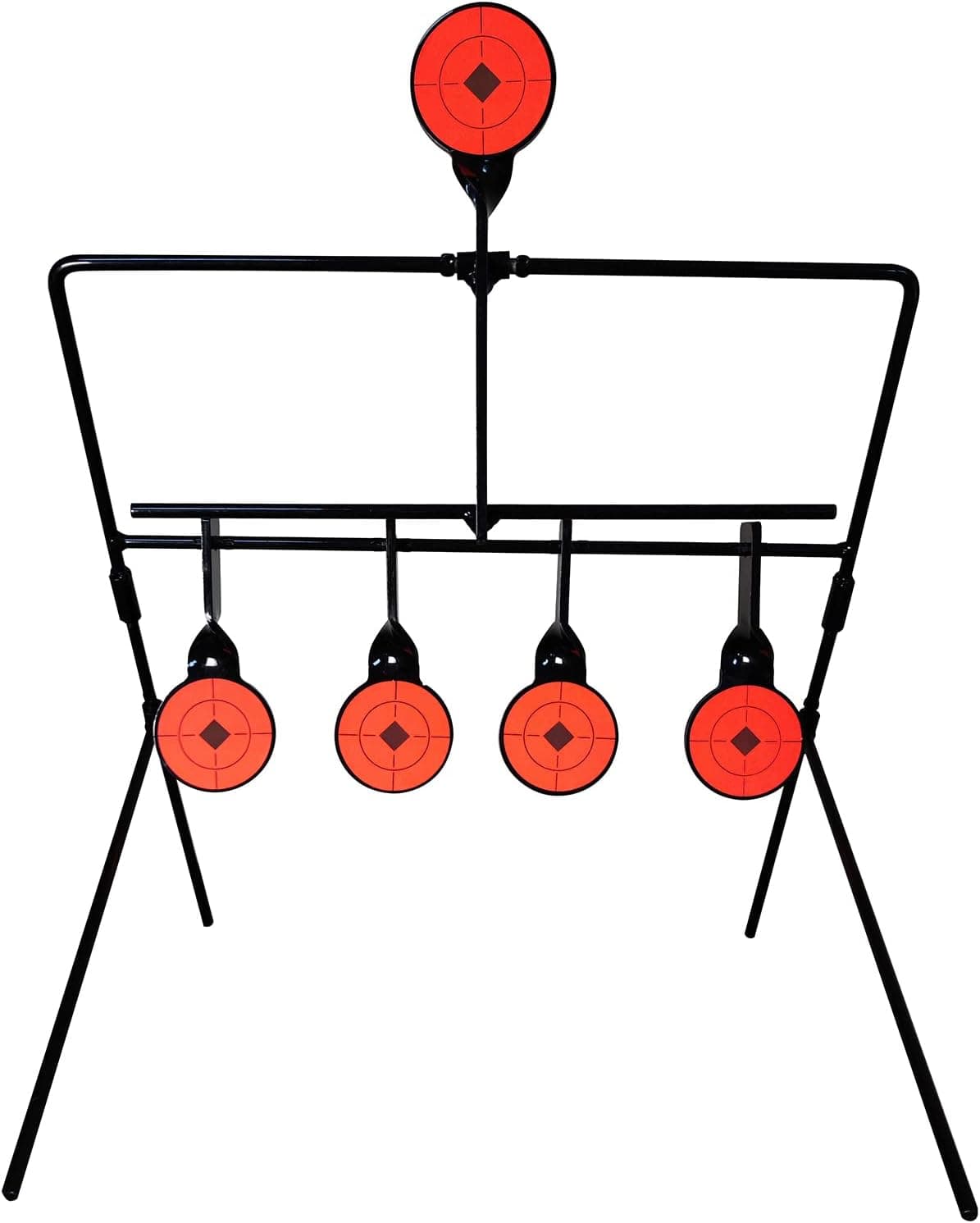 Atflbox Resetting Metal Large Size and 2.5" Shooting Target, Airgun Rimfire Pellet Air Rifle BB Gun Target, Rated for .177 .22 Caliber