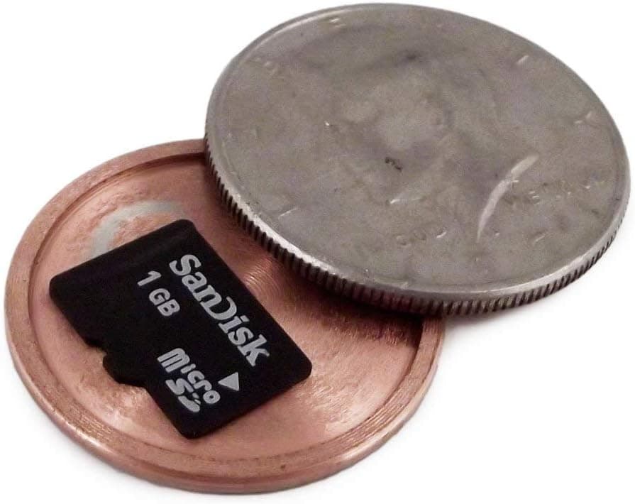US Mint ½ Dollar - Micro SD Card Covert Coin - Secret Compartment US Half-Dollar