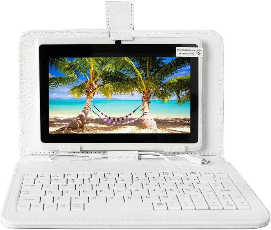 Yuntab7 inch Tablet with Premium Parent Control iWawa Software Pre-Installed, Android, Quad Core, 8 GB, WiFi, Dual Camera, Protecting Silicone Case (Silver)