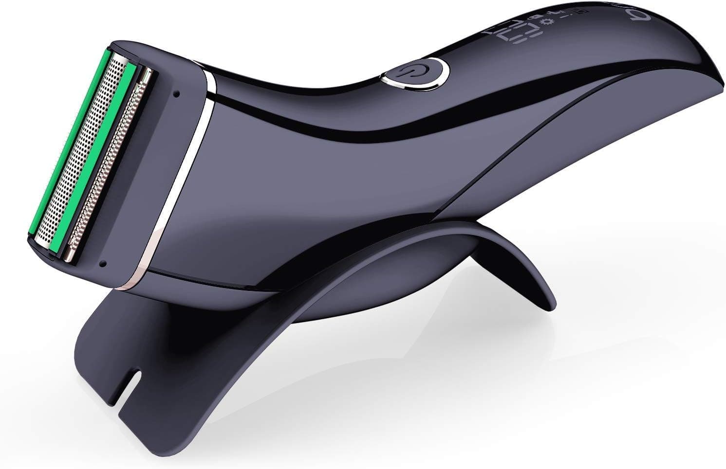 Electric Razor for Women Brori Shavers Bikini Trimmer Body Hair Removal 3 in 1 Rechargeable Wet & Dry Painless Cordless for Legs and Underarms, with 2 Speed Childproof Lock (Black)
