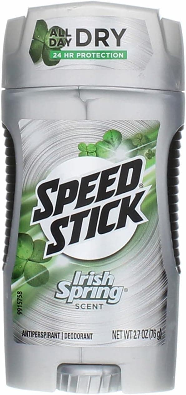 Speed Stick Irish Spring Original Antiperspirant Deodorant 2.7 oz (Pack of 12)