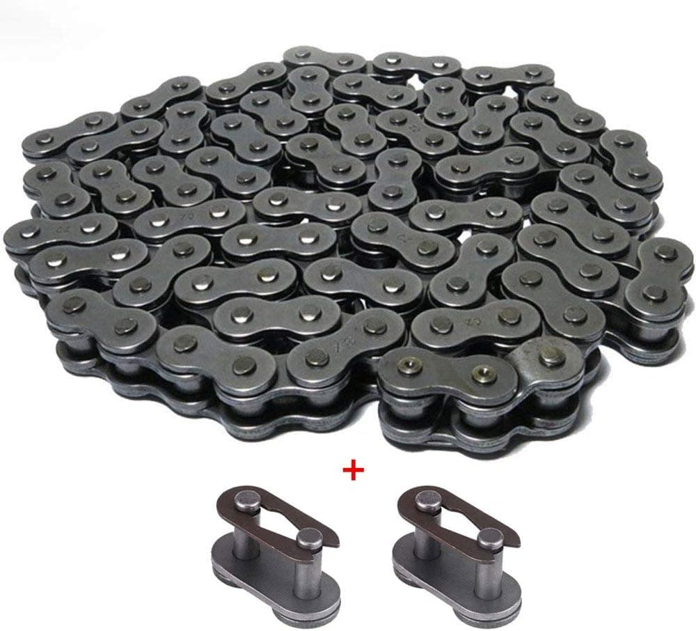 Fluar 415 Heavy Duty Chain 110 Link for 49cc to 80cc 2-Stroke Engine Motorized Bicycle Bike