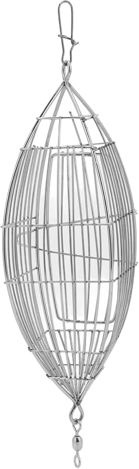 Fishing Bait Cage, Stainless Steel Fishing Feeder Holder for Shrimp Crab Fish Baits