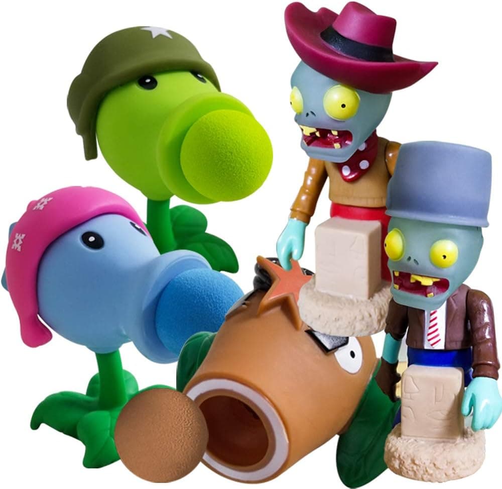 TimesFriend Plants Vs Zombies Gift Box: Heavy Peashooter, Snowpea, Coconut Cannon