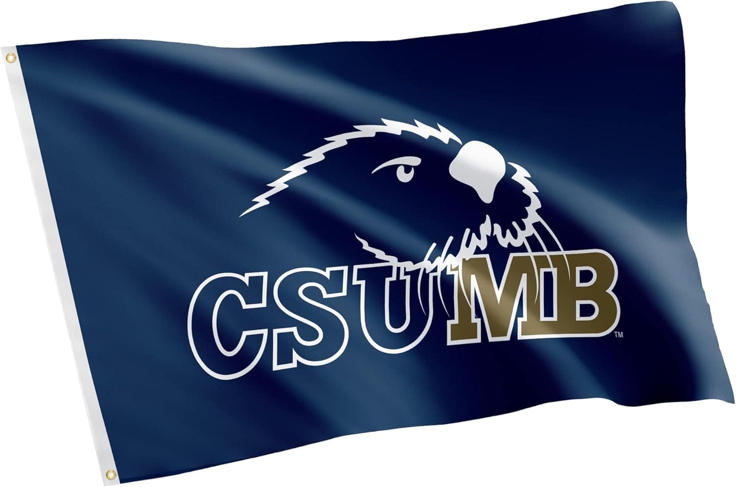 California State University Monterey Bay CSUMB Otters Flag Flags Banners 100% Polyester Indoor Outdoor 3x5 Flag (Style 1)