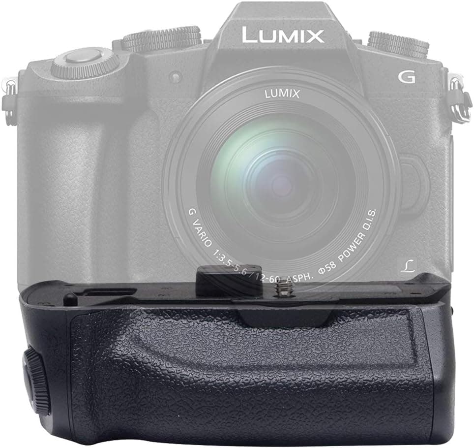 Mcoplus MCO-G80/85 Vertical Battery Grip as DMW-BGG1 Replacement Fit Panasonic Lumix DMC-G80 DMC-G85 G80 G85 Camera