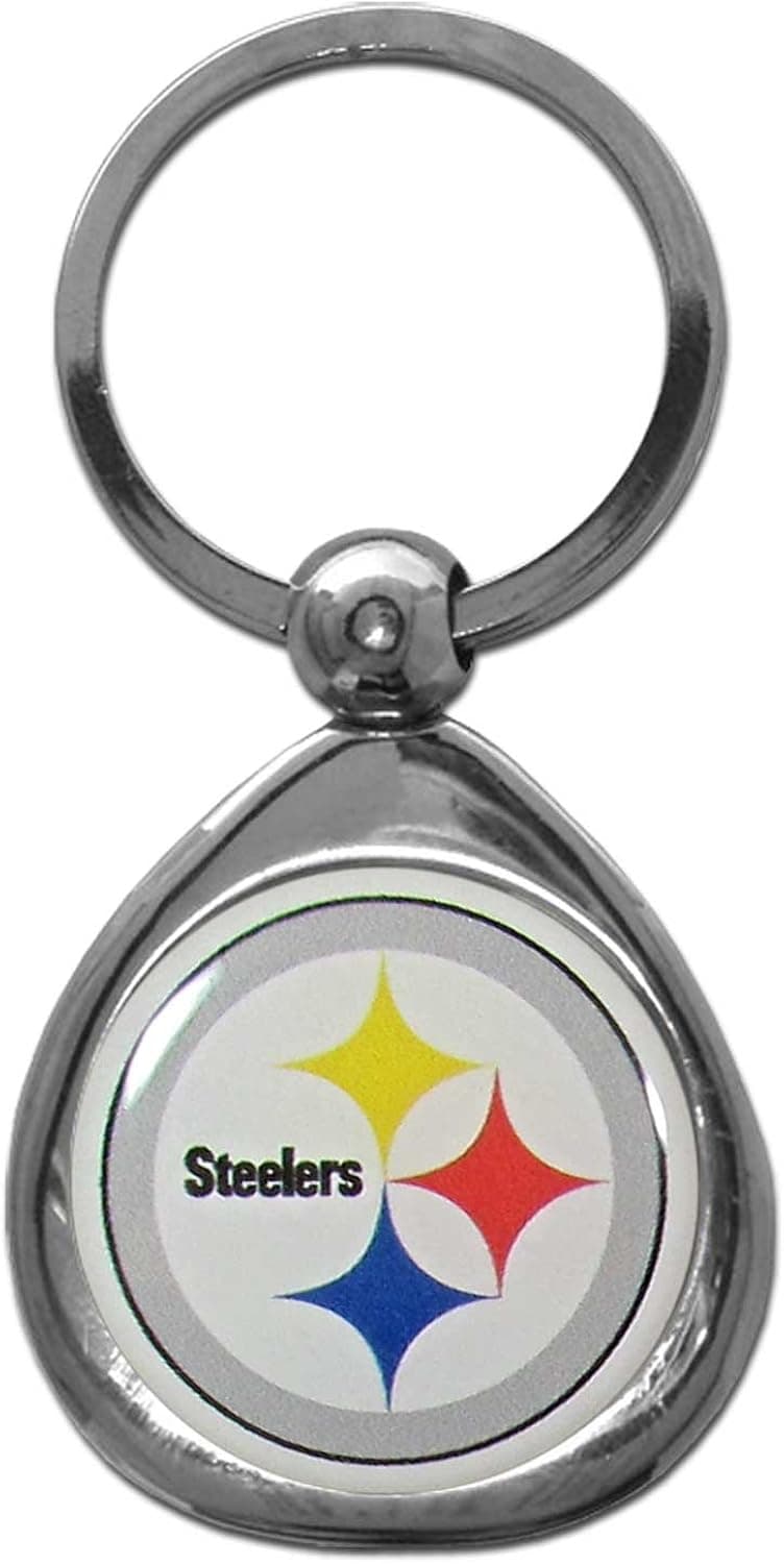 Siskiyou Sports NFL unisex-adult Chrome Key Chain