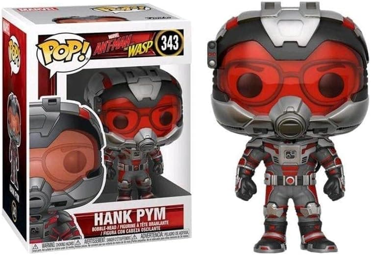 Funko Pop Marvel: Ant-Man & The Wasp - Hank Pym Collectible Figure, Multicolor