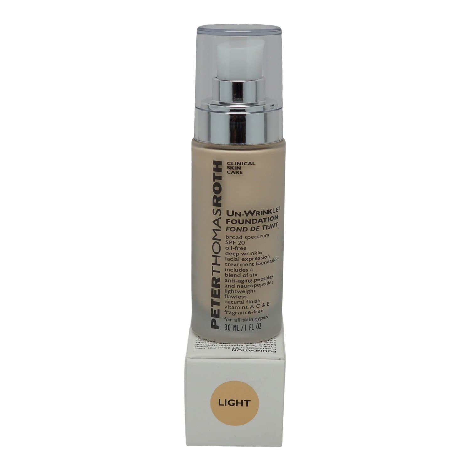 Peter Thomas Roth Un-Wrinkle Foundation, SPF 20 Light