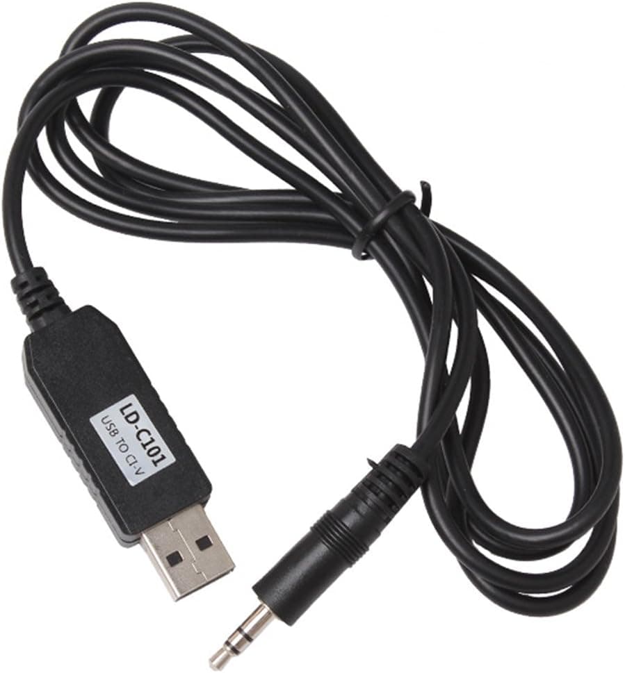 BQLZR USB CI-V CAT Cable for CT-17 IC-275 IC-756Pro Shortwave Radio Works with Ct-17 Compatible Radios and Transceivers