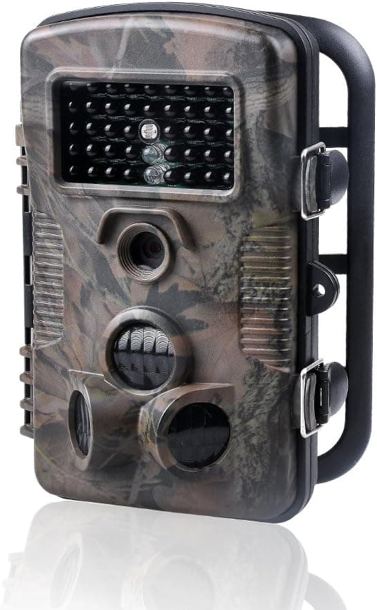 WOSPORTS Trail Camera, 12MP Outdoor Game Hunting Camera Infrared Night Vision Surveillance Camera (Trail Camera)
