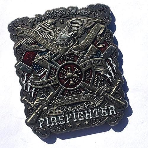 Vision Strike Coins American Firefighter Blood Sweat and Tears Coin