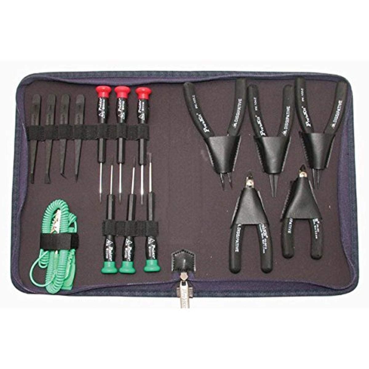 Pro'sKit 500-042 ESD Precision Tool Kit, Multicolor