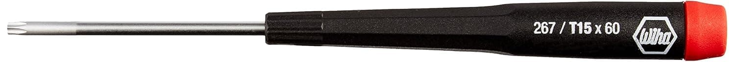 Wiha 96715 Torx Screwdriver with Precision Handle, T15 x 60mm