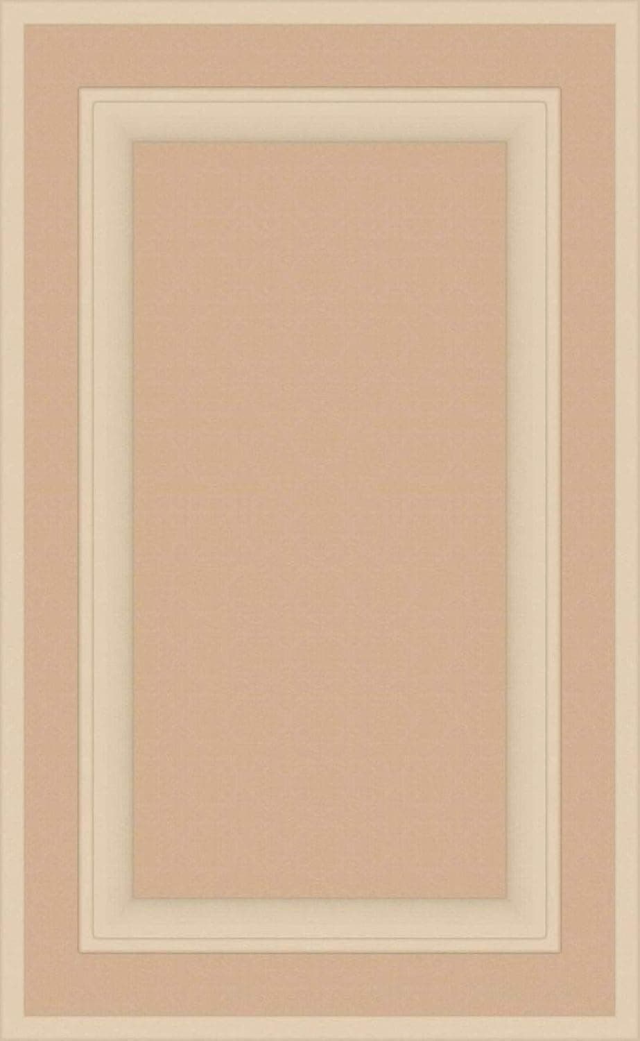Kendor Unpainted MDF Cabinet Door, Square with Raised Panel, 26H x 16W