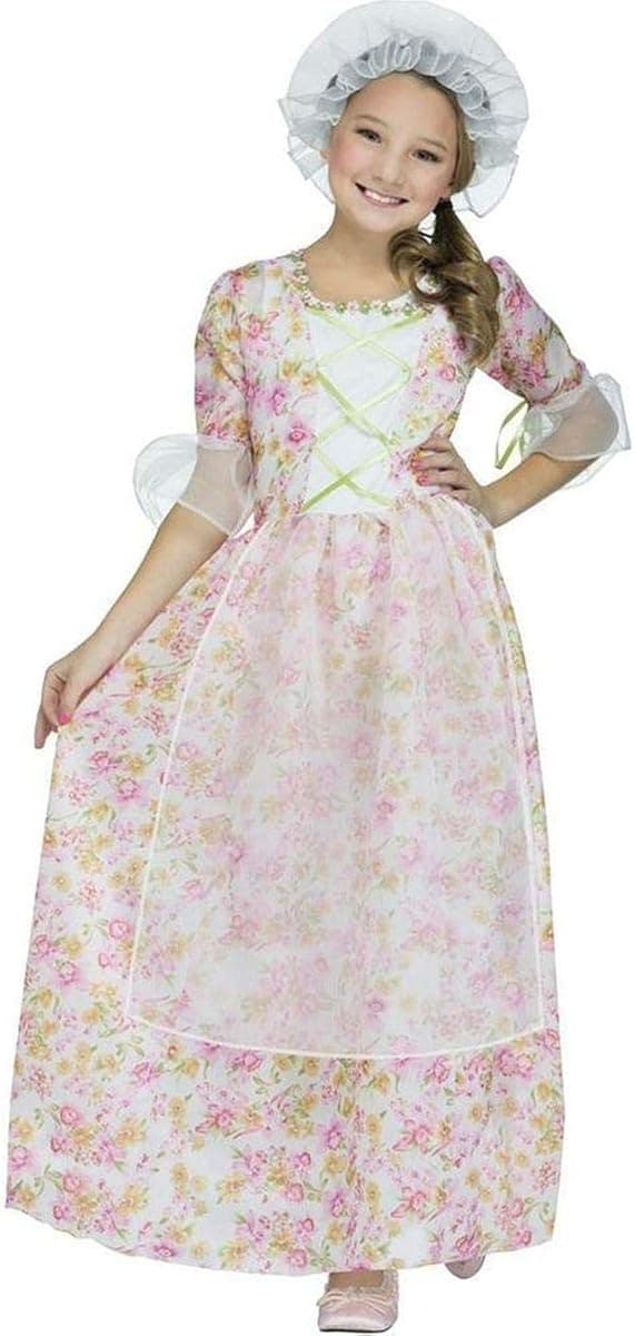 Girls Colonial Costume