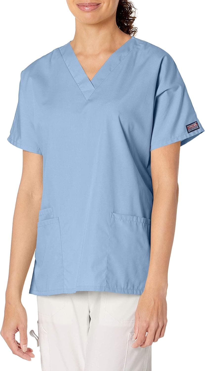 CHEROKEE 'V-Neck Top' Scrub Top