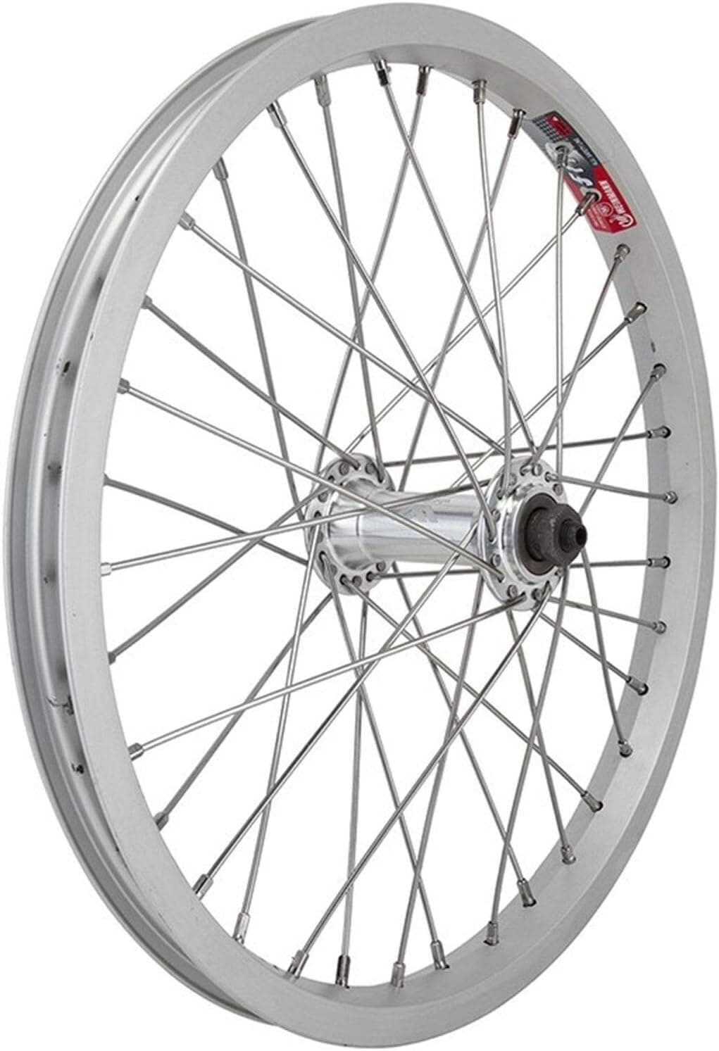 Wheel Master Front Recumbent Wheel - 16" x 1.75, Alex 101 Rim, QR, 36H, Silver
