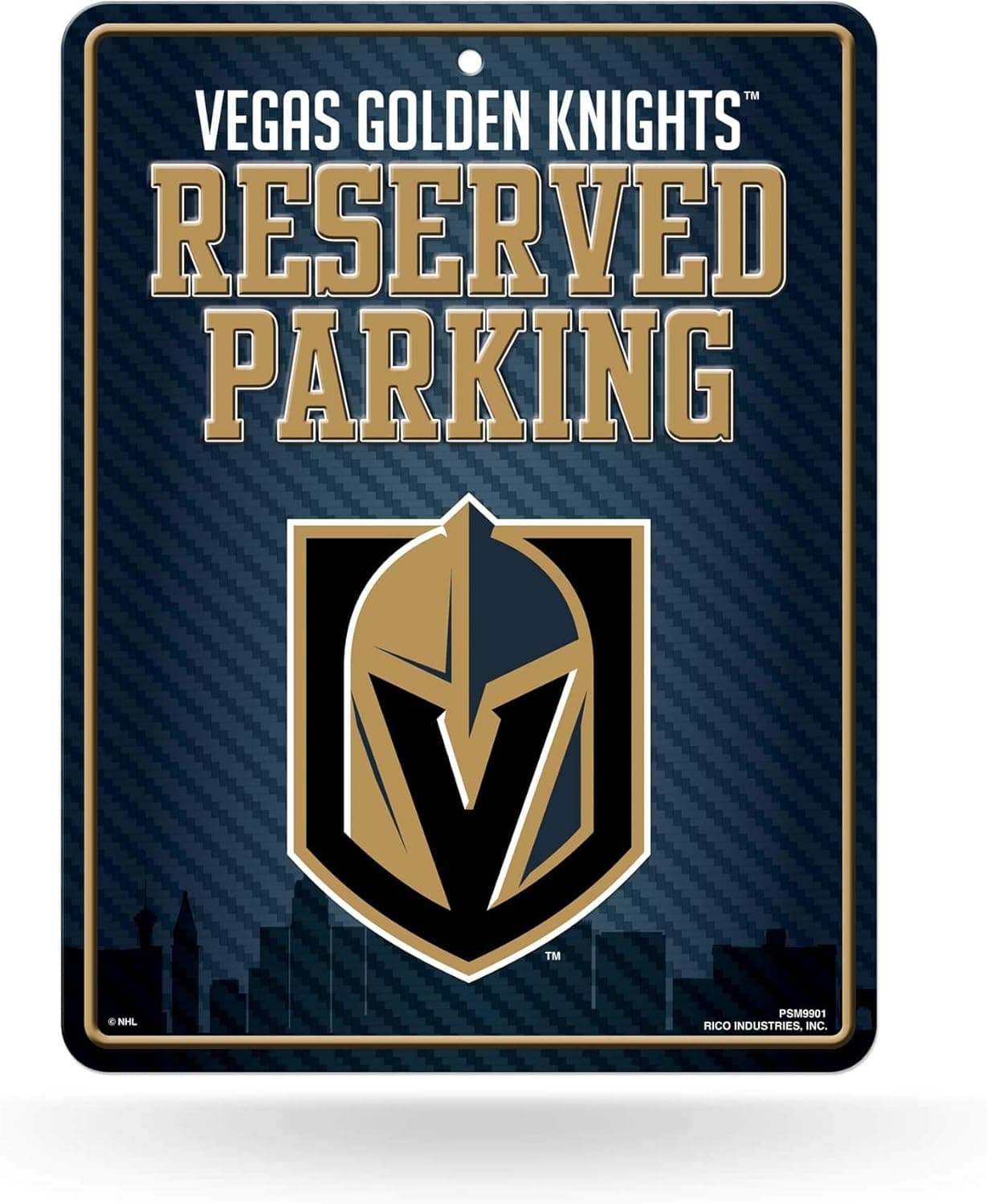 NHL Tampa Bay Lightning 8.5-Inch by 11-Inch Metal Parking Sign Décor