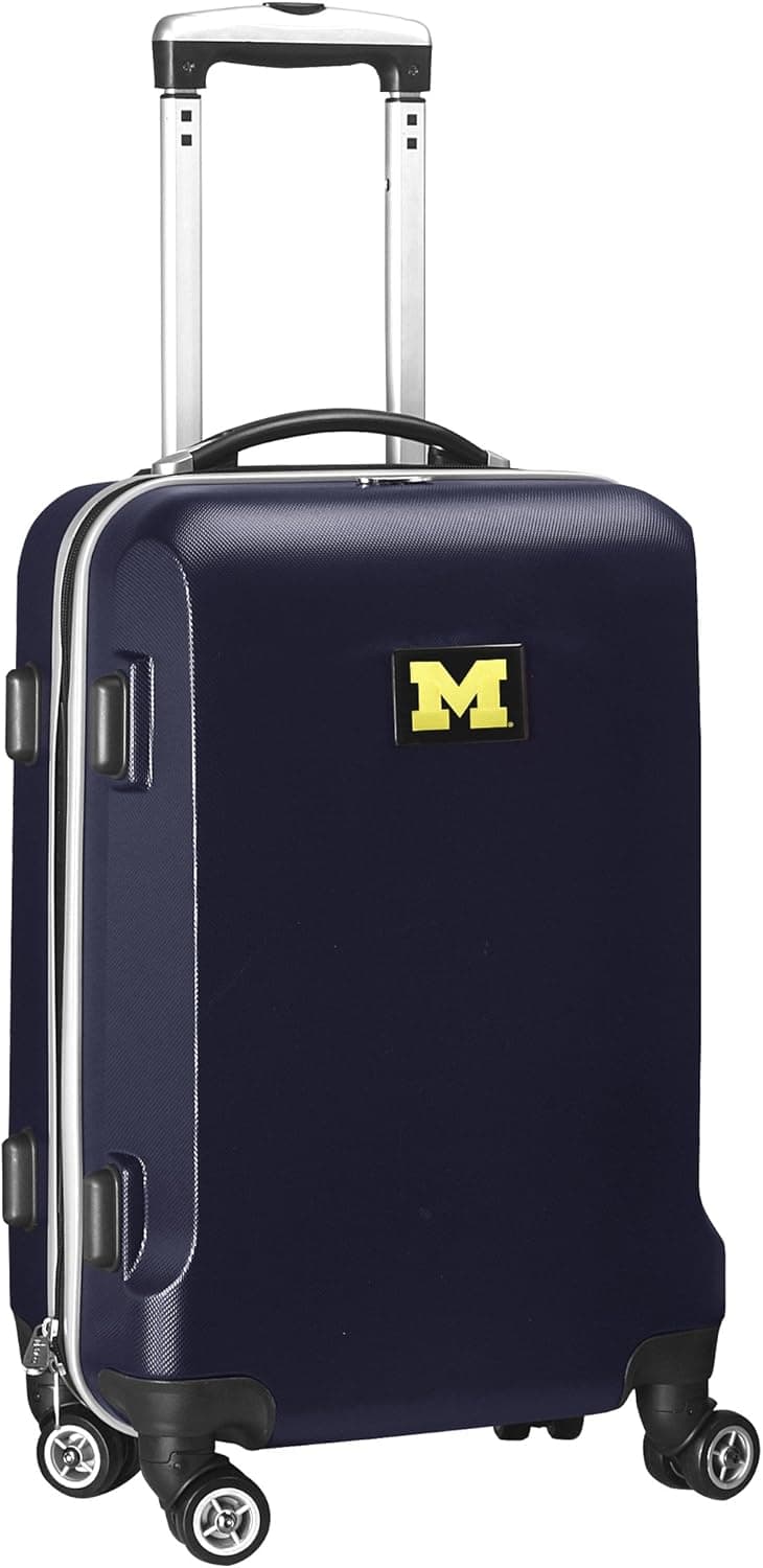 Concept One NCAA Michigan Wolverines Domestic Carry-on, Navy,20-Inch
