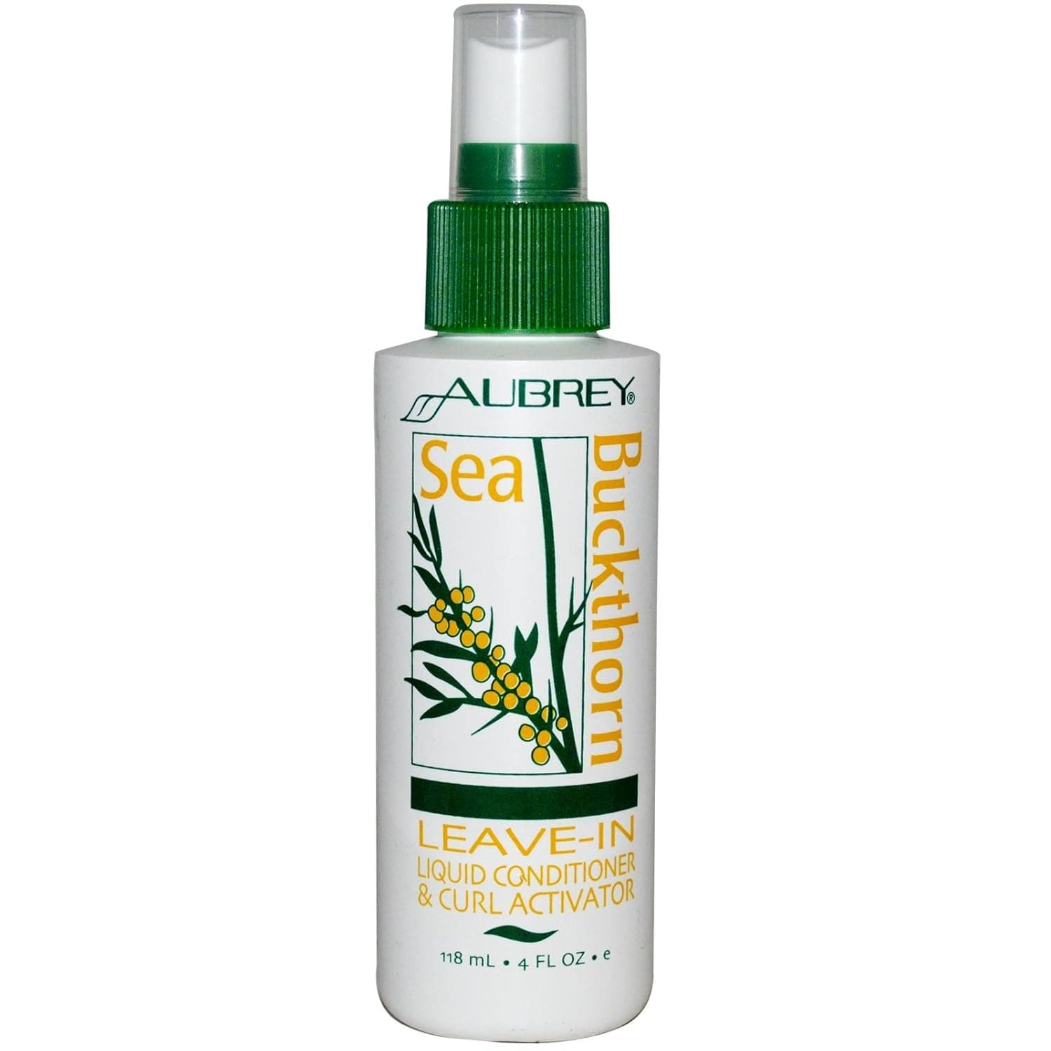 Aubrey Leave-In Liquid Conditioner and Curl Activator Sea Buckthorn -- 4 fl oz