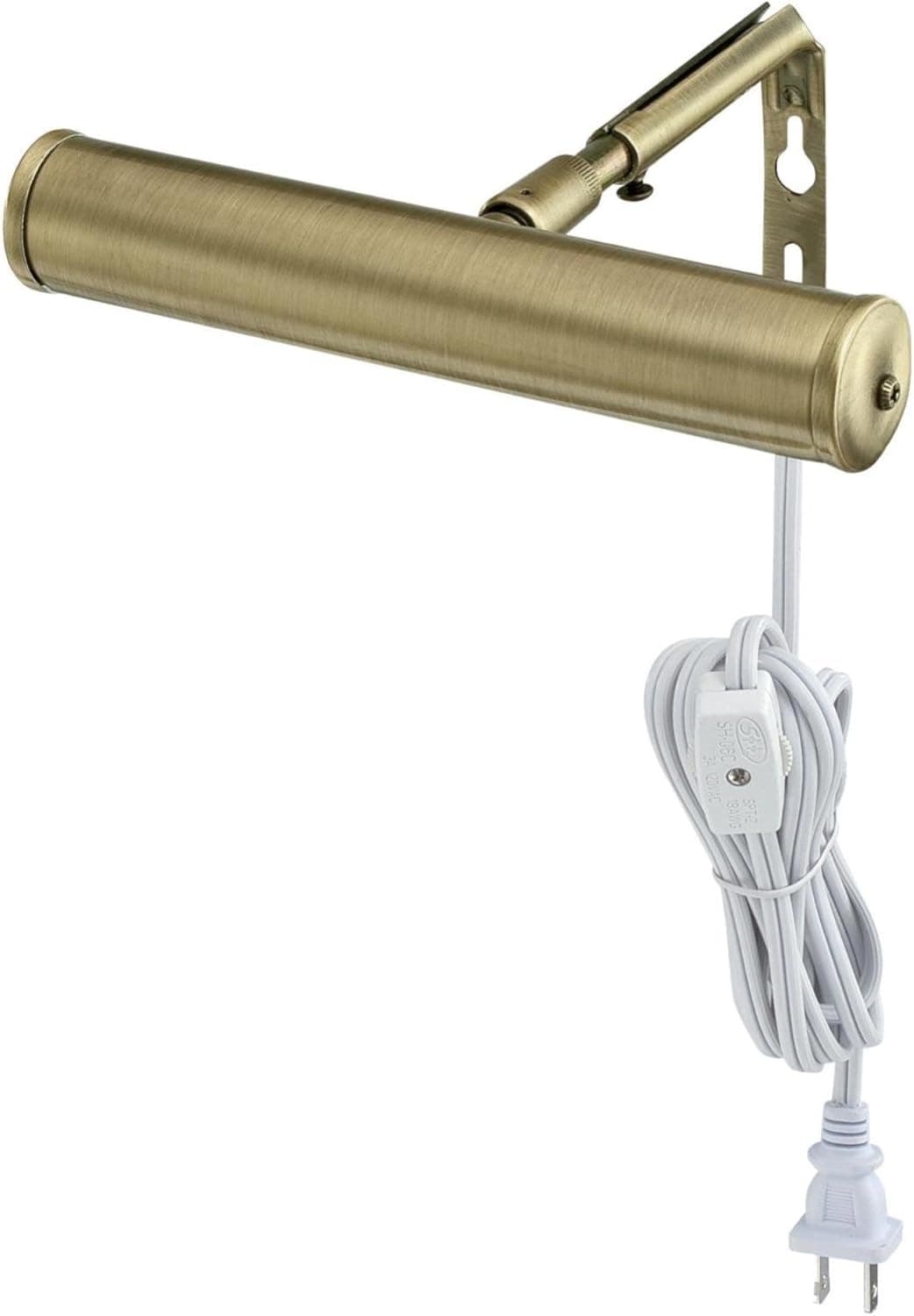 Westinghouse Lighting 7505200 7-Inch Slimline Picture Light, Antique Brass, Single,