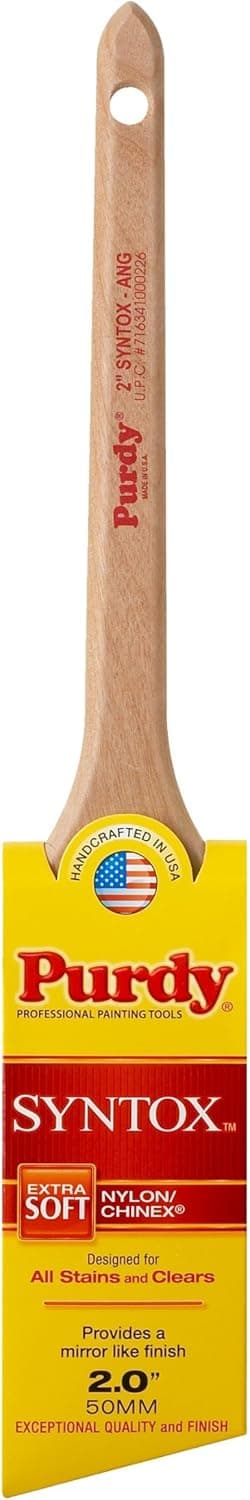 Purdy 144403620 Syntox Series Angular Trim Paint Brush, 2 inch