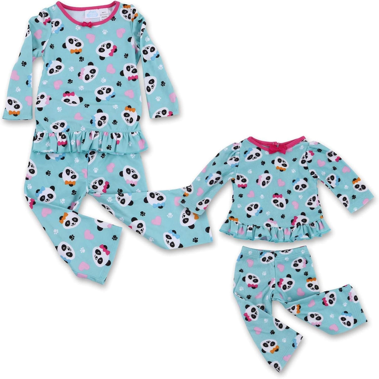 Dream with Me Matching Doll Pajamas for Girls and 18 Inch Dolls