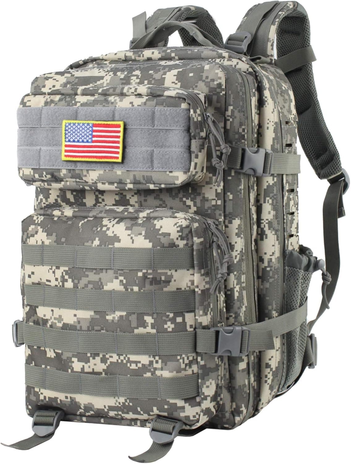 Zavothy 35-45L Unisex Hiking Backpack Camping Backpack Daypack for Travel Water Resistant Tactical Military Backpack Army