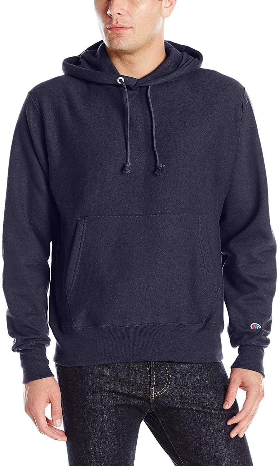 Champion LIFE Men's Reverse Weave Pullover Left Chest Script