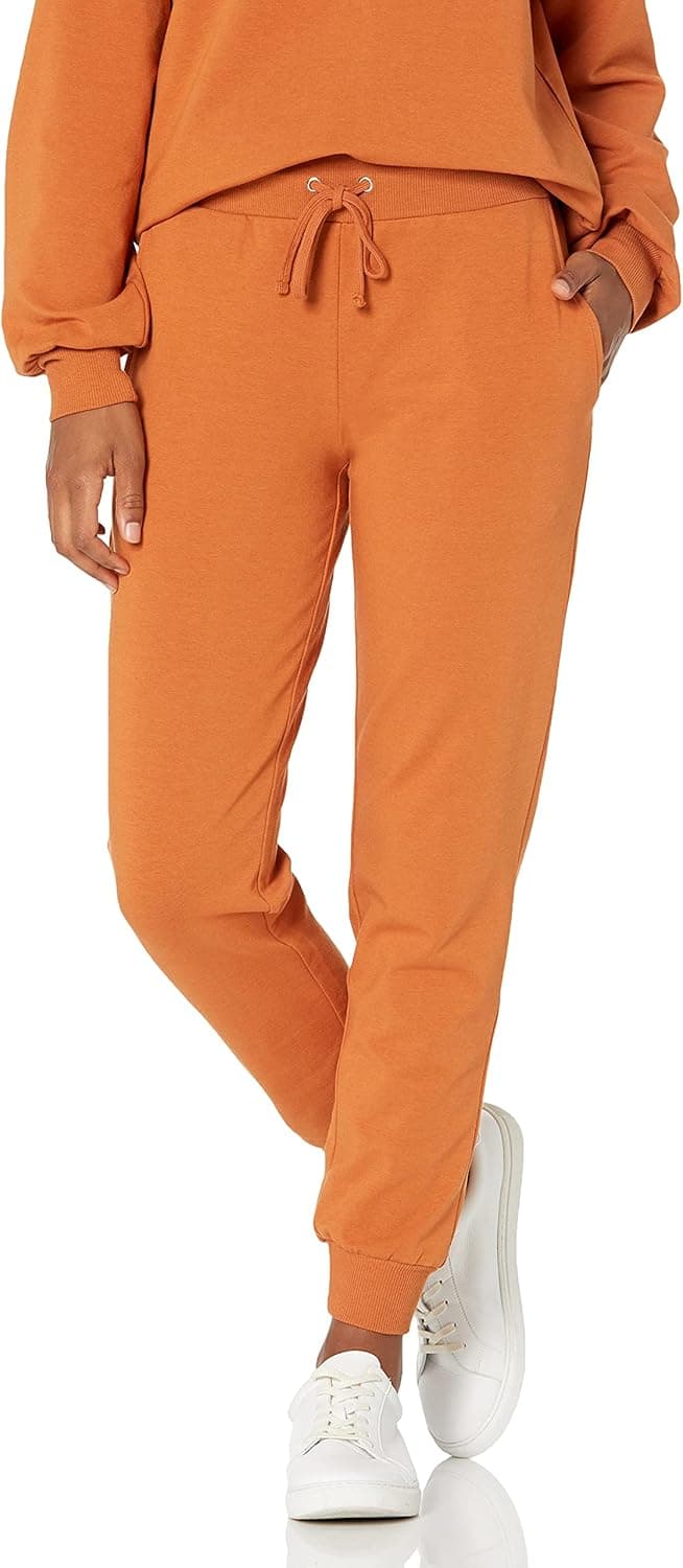 The Drop Women's Grace Supersoft Stretch Rib Cuff Jogger