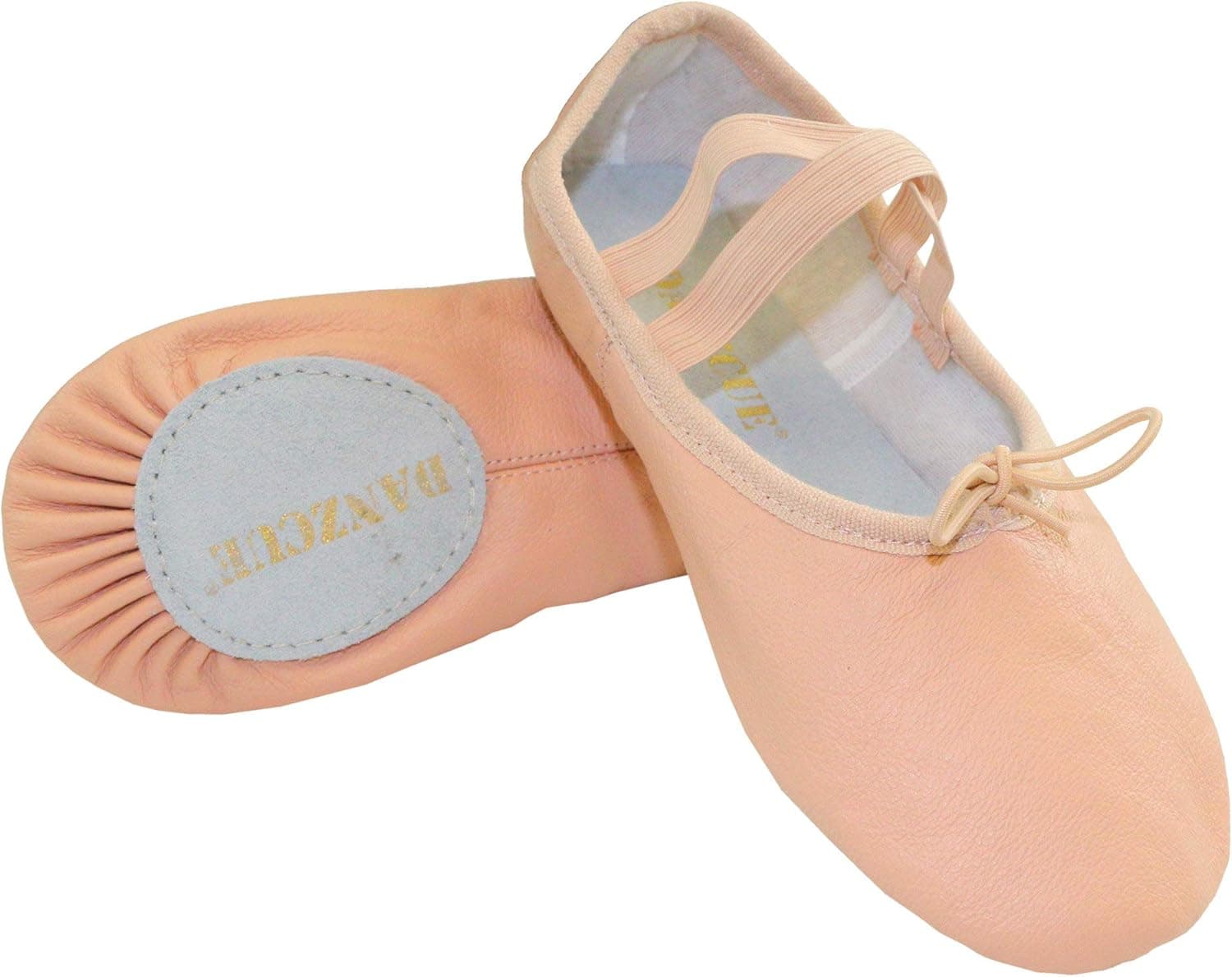 Danzcue Adult Split Sole Leather Ballet Slipper