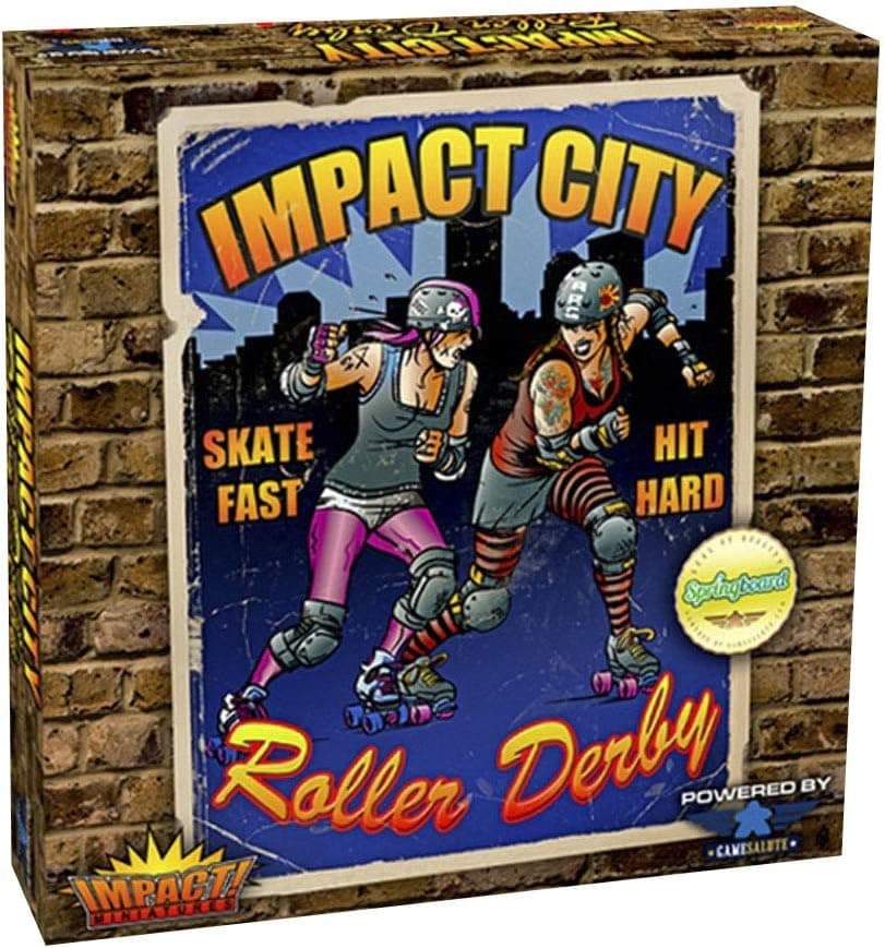 Impact City Roller Derby Board Game