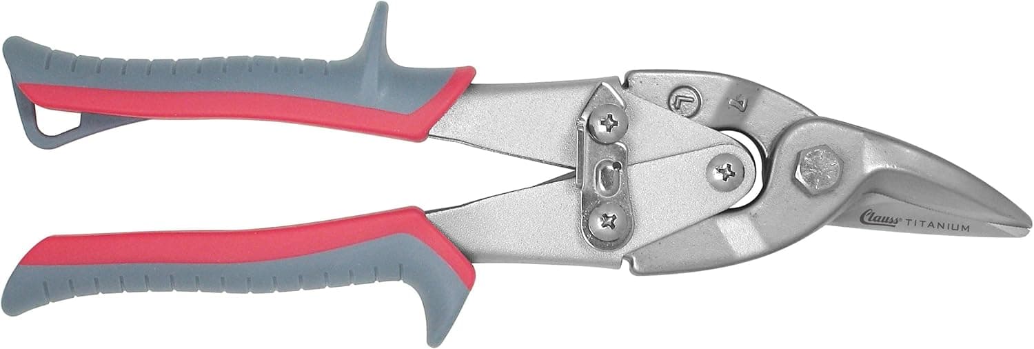 Clauss 18423 Titanium Bonded Aviation Snips - Left
