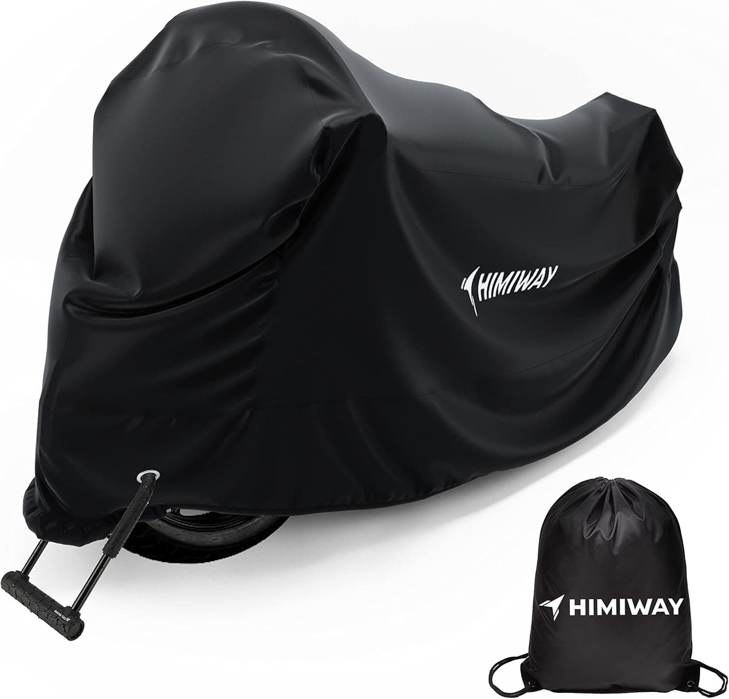 Himiway bike cover for 2 to 4 bikes bicycle cover outdoor storage waterproof bike rain cover 210d heavy duty ripstop material bike storage covers M&L Anti dust rain snow UV for all types of bikes