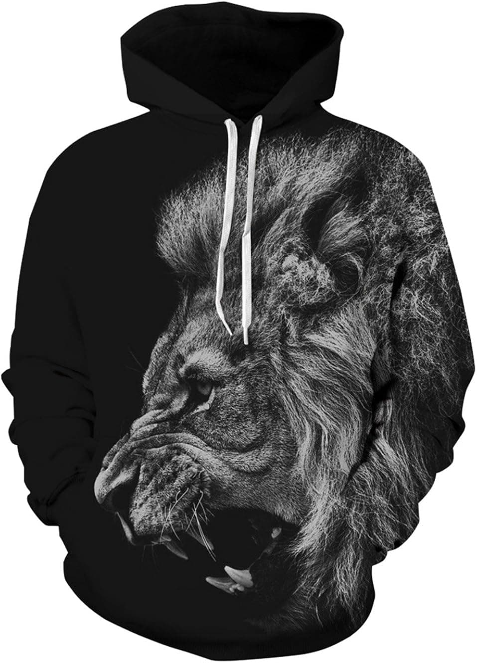 Loveternal Mens Womens Novelty 3D Print Funny Hoodies