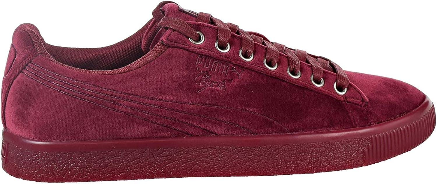 PUMA Clyde Velour Ice Men's Shoes Tibetan Red 366549-04 (11.5 D(M) US)