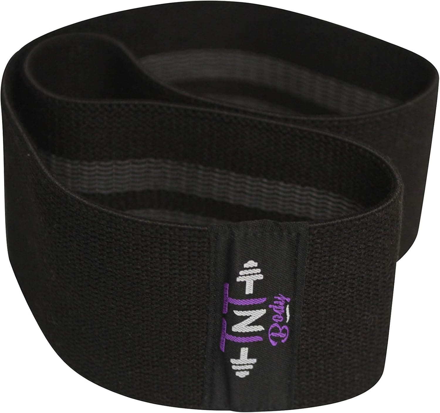 TNT Body Resistance Bands | Premium Hip Loop Exercise Circle Bands | Non-Slip Fabric Booty Bands with Carrying Bag (2 Sizes & 3 Colors)