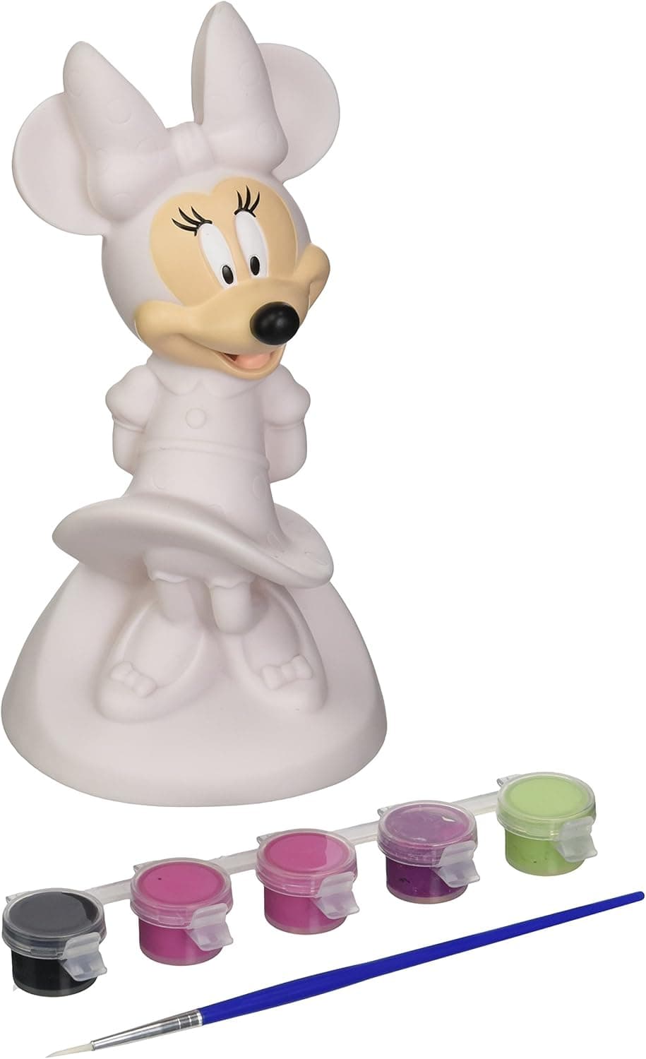 Disney 12915 Minnie Mouse Paint Your Own Money Coin Bank