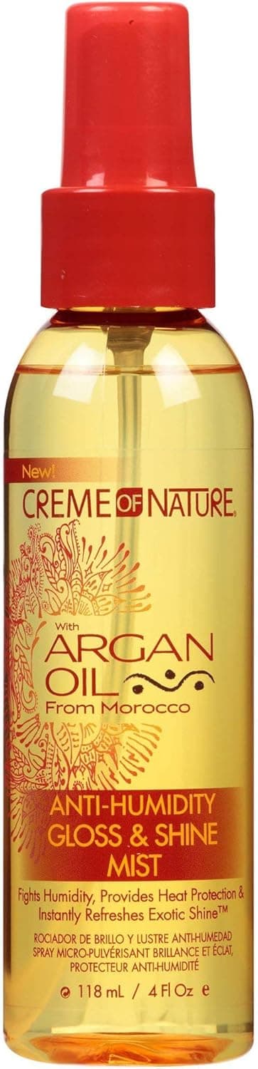 Creme of Nature Argan Oil Gloss and Shine Mist, 4 Ounce