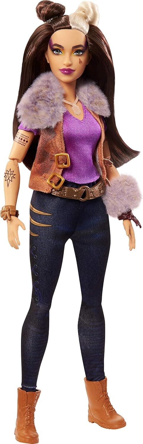 Disney’s Zombies 2, Wynter Barkowitz Werewolf Doll (~11.5-inch) wearing Rocker Outfit and Accessories, 11 Bendable “Joints,” Great Gift for ages 5+ [Amazon Exclusive]