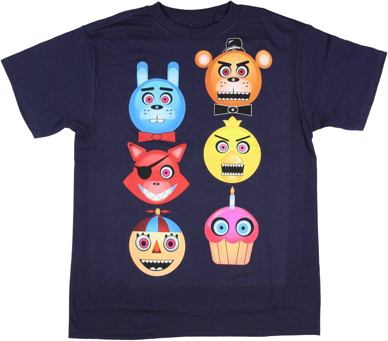 Five Nights at Freddy's Boys' Freddy Fazbear Glow in The Dark T-Shirt
