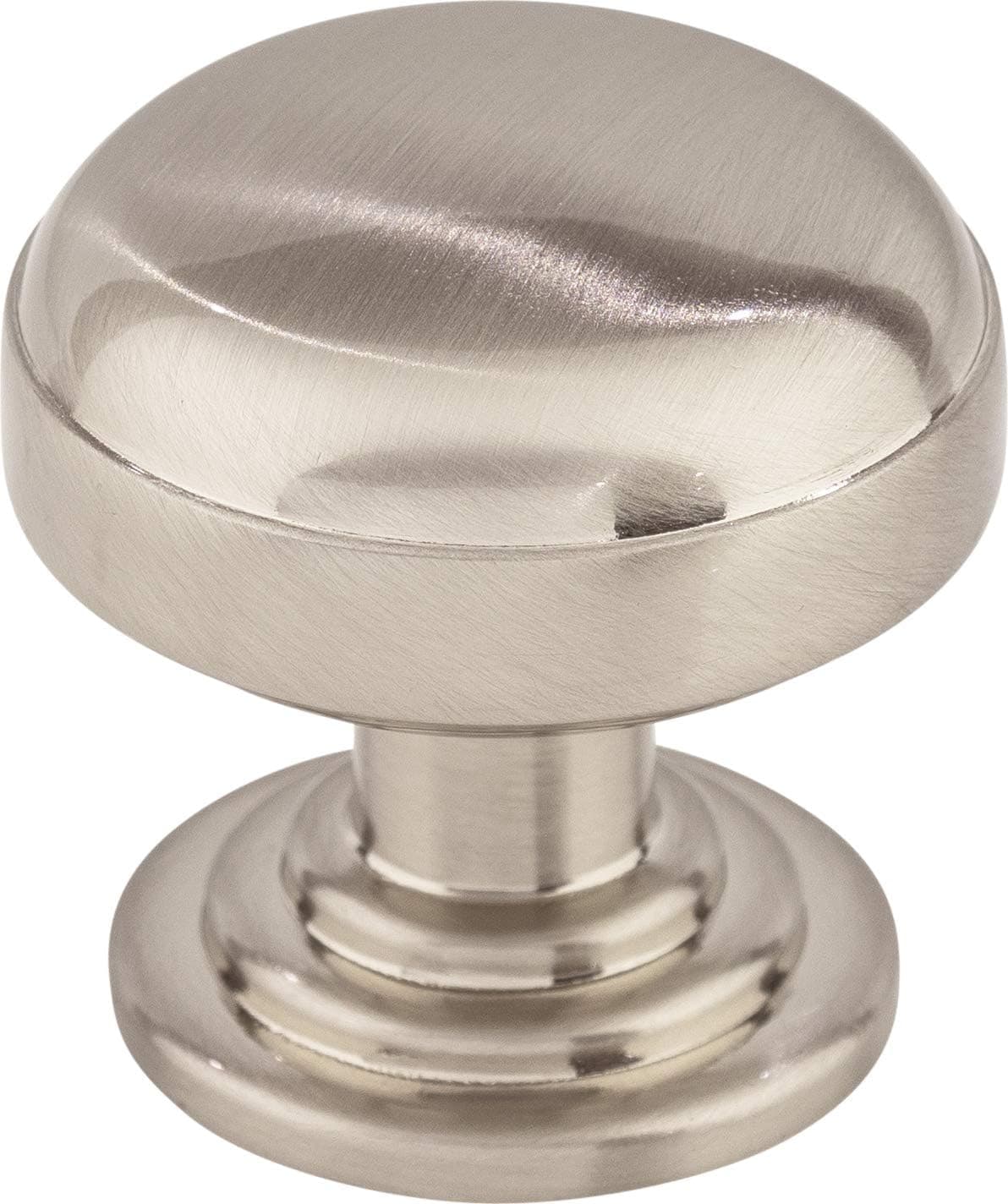 Top Knobs TK3000BSN 1-1/4 in. (32mm) Ellis Collection Knob, Brushed Satin Nickel
