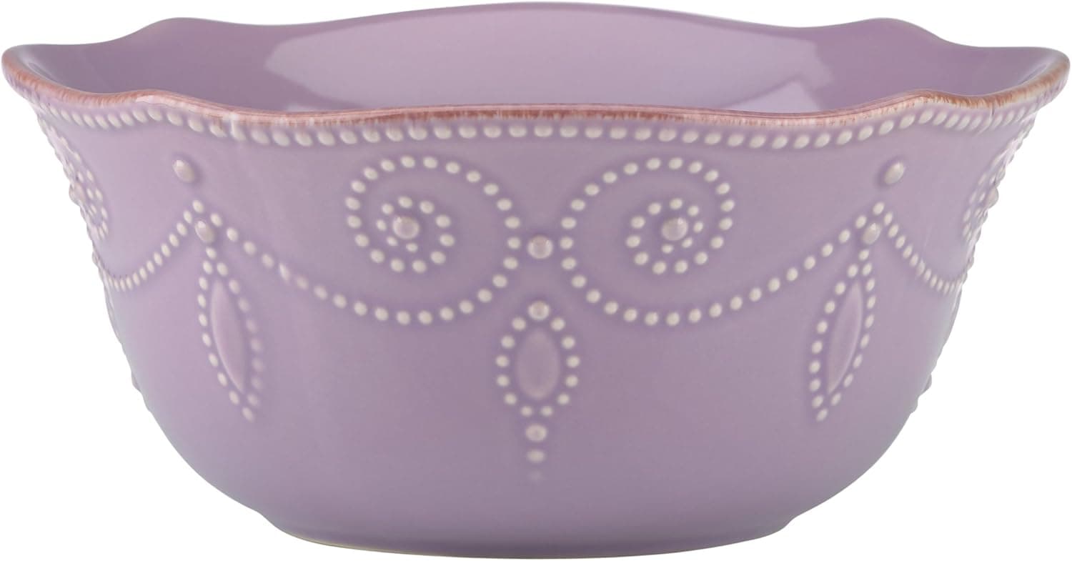 Lenox French Perle Violet All Purpose Bowl