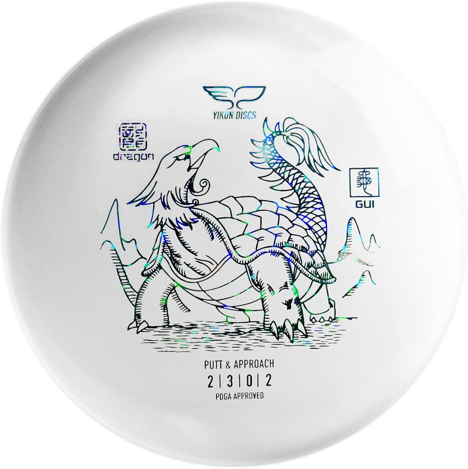 Yikun Disc Golf Putter Approach|Professional PDGA Approved Golf|Throwing Disk Golf Putter|170-175g| Stable Golf Discs Perfect for Outdoor Games and Competition