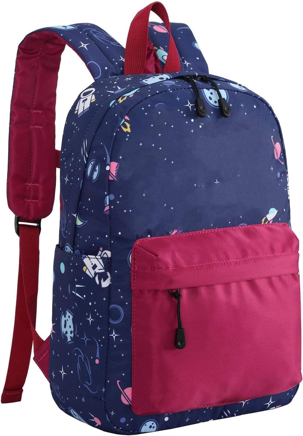 Kids Preschool Backpack for Boys Girls Kindergarten Toddler Bookbag Water Resistant (E0038-Space)