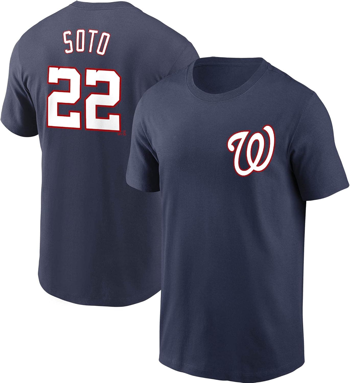 MLB Boys Youth 8-20 Team Color Official Player Name & Number T-Shirt