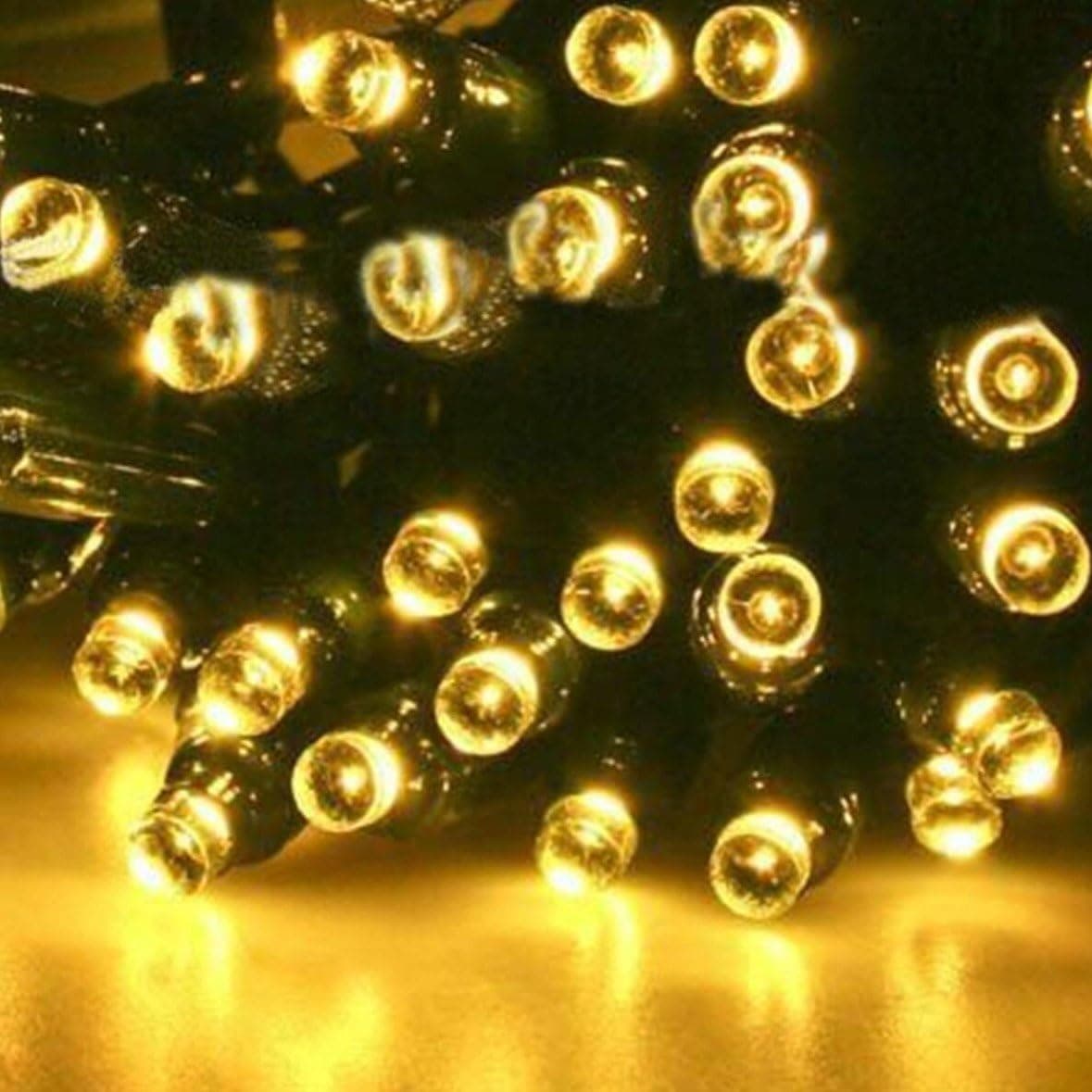 Sogrand Solar String Lights Outdoor Waterproof Decorations Tree Light Warm White 200 LED Decorative Fairy Lighting Garden Decor for Outside Landscape Patio Yard