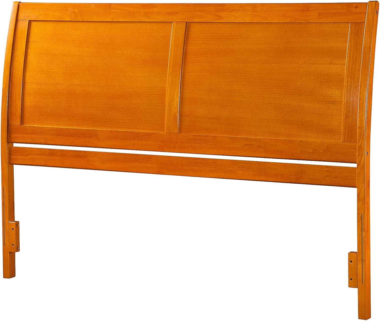 Atlantic Furniture Portland Headboard Queen Caramel Latte